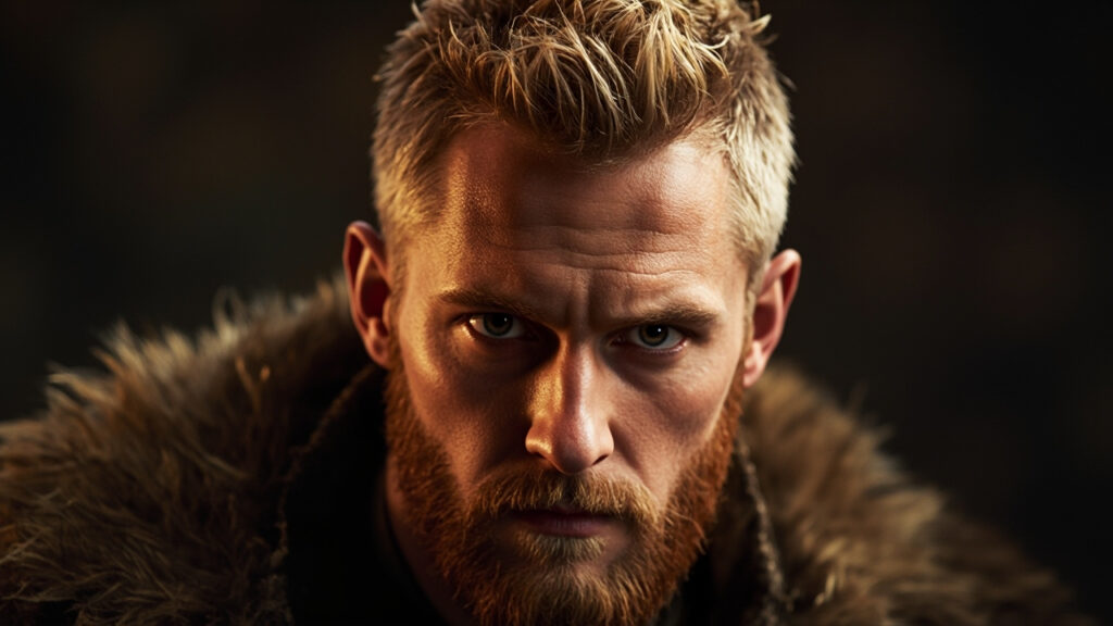 Dégradé de coupé viking pour homme: Héritage et modernité