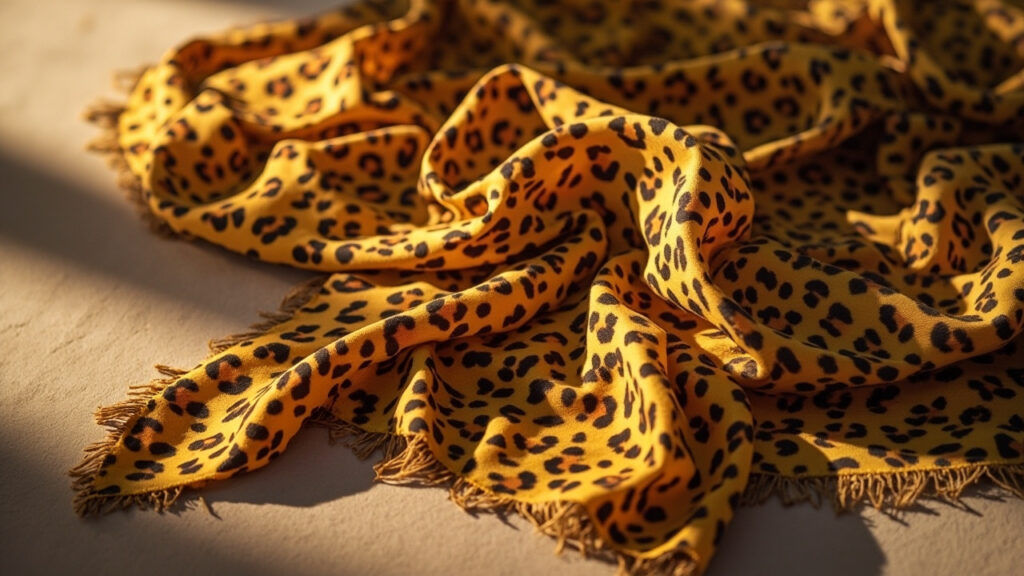 L'écharpe Leopard, l'atout tendance de vote garde-robe